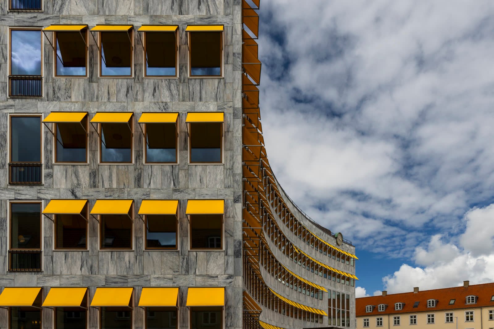 Lyngby Rådhus' facade